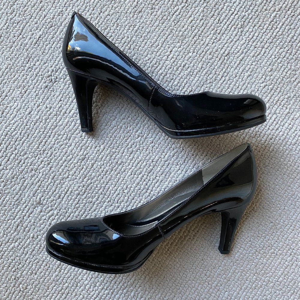 Naturalizer Black Patent Leather Heels